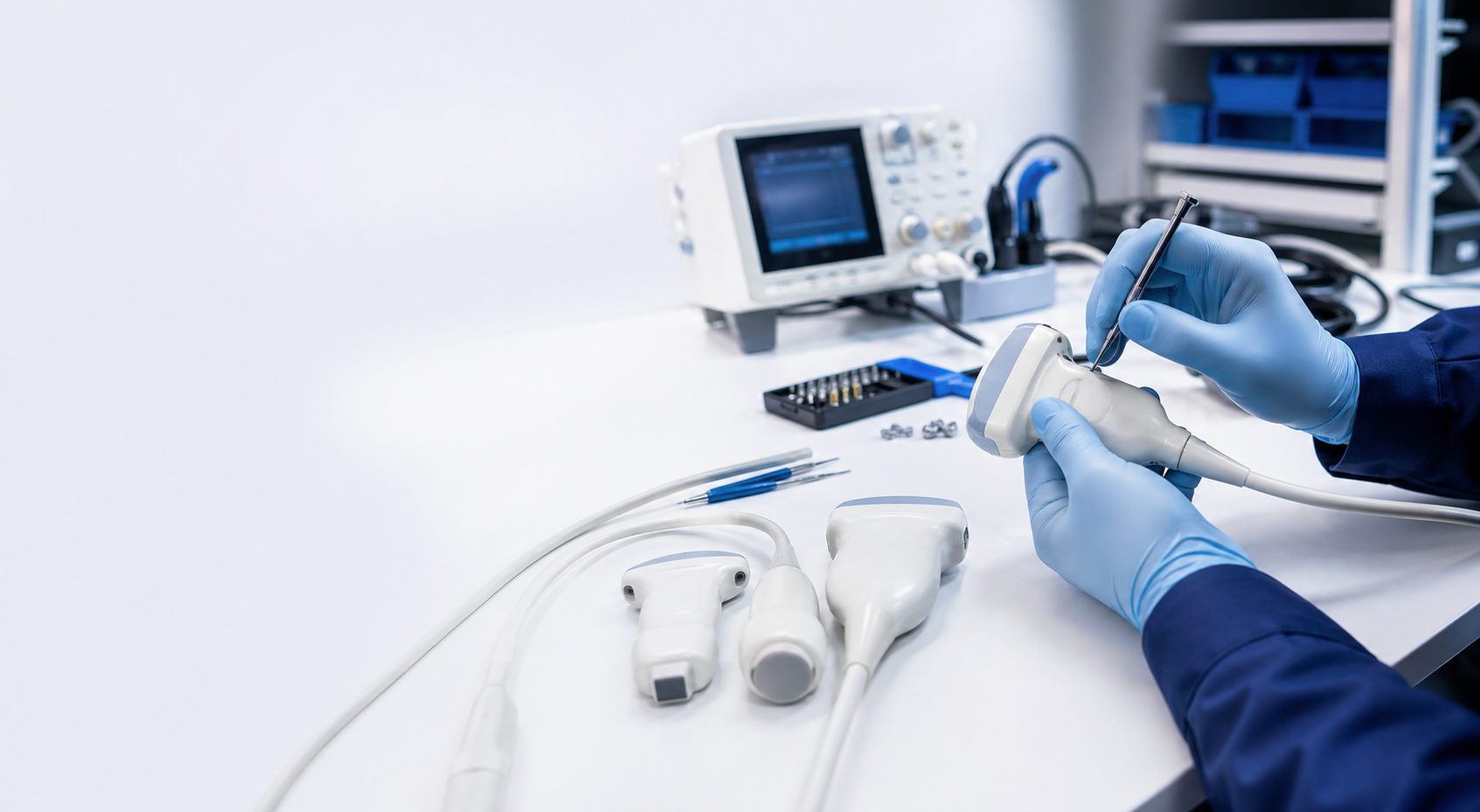 Avaliação técnica de transdutores de ultrassom